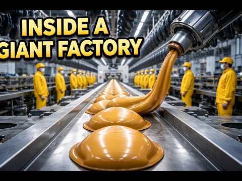 Satisfying Caramel Factory Process | Mass Production Inside Giant Factory