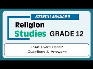 Religion Studies Grade12 | Essential Revision Guide 9