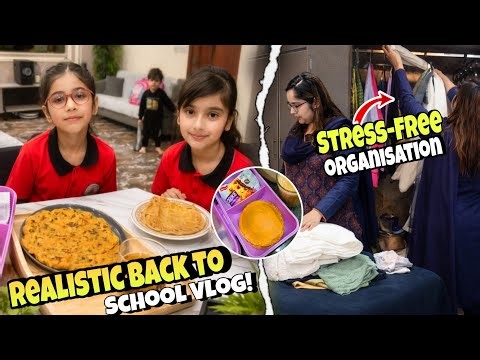 How I Stay Organized with 4 Kids: Morning Routine + Deep Cupboard Organization