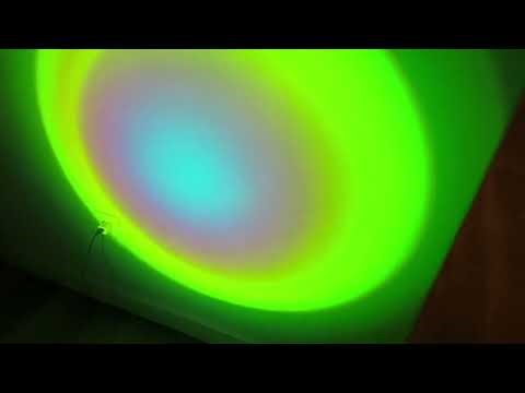 Sunset Lamp 16 Colors With Remote | Available on IndiaMART