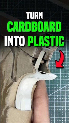 Make Cardboard strong as plastic #cardboard #banduk #craft