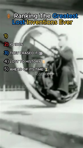 🏺 Ranking The Greatest Lost Inventions Ever #ranked #viral