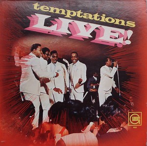 The Temptations - Temptations Live!