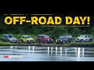 Mahindra Thar Roxx RWD, Defender, G-Class, Jimny & Wrangler Rubicon Go Off-Roading!