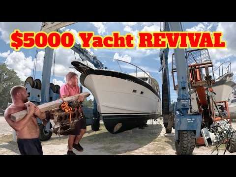 Ripping Apart My RUINED $5,000 60ft Yacht