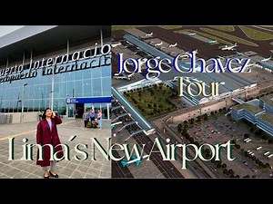 Inside Lima’s New Airport! ✈️ Tour with Live Guide Commentary