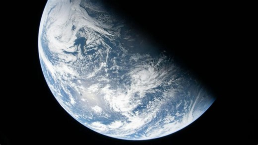 See 'terminator line' in moon mission photos