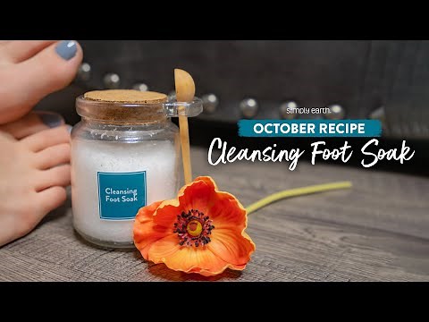 All-Natural DIY Cleansing Foot Soak with Essential Oils