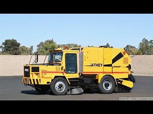 2000 Athey Mobil TopGun M-9D High Dump Street Sweeper