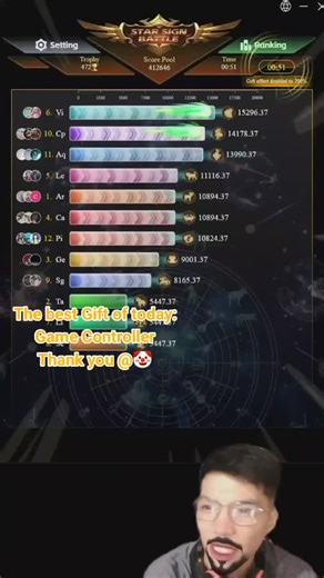 One of the best Gifts in my LIVE. Thank you, 🤡! For your support to my content. @🤡 #tiktoklive #livehighlights #livegift #gamecontroller