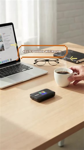 Portable 4G LTE WiFi Router 150Mbps 3500mAh Mobile MiFi Modem with SIM Card Slot for 8-10 Users 4G/5G Connectivity White/Black European/Asian Version Wireless Cable