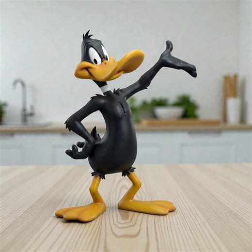 Daffy Duck Figure STL File, Daffy Duck 3D Model, Daffy Duck 3D STL File - Etsy Australia