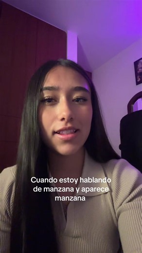Cuando hablo de manzana y aparece manzana — explicación breve