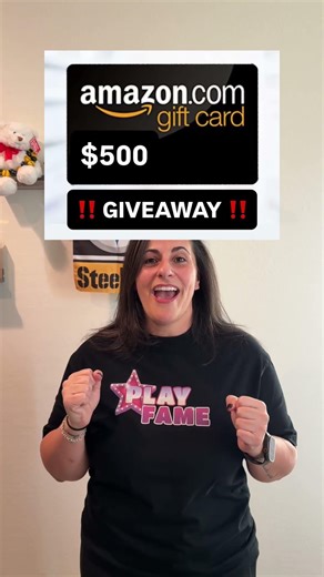 $500 AMAZON GIFT CARD GIVEAWAY ‼️ https://www.playfame.com/@jackpotnay
