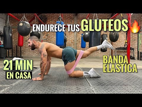 21-Minute Elastic Band Glute and Leg Workout 🔥