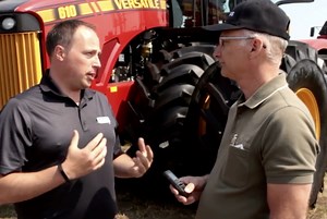 Walking around Versatile’s 610 DT tractor - AgCanada