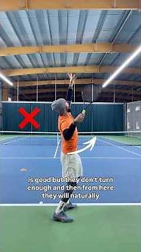 IMPROVE SERVE - BODY ROTATION FIX!👌 #tenfitmen #tennistips #tennisserve #tenniscoach #tennisacademy