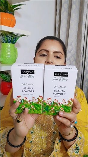 kapiva Organic henna for hair color #myntrabeauty #vlog #makeup #beauty #fashion #lifestyle #henna