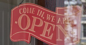 Download 4K Open Sign For Small Business for free