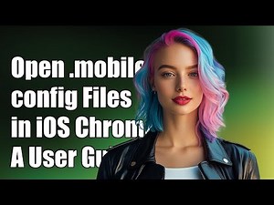 How to Open .mobileconfig Files in iOS Chrome: A Guide for Users
