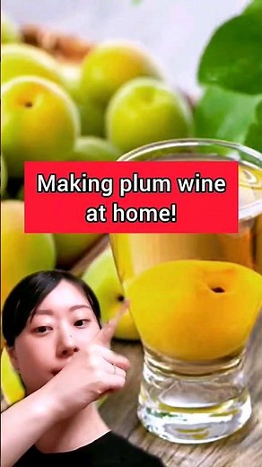 🤤 Making Japanese Plum Wine At Home!