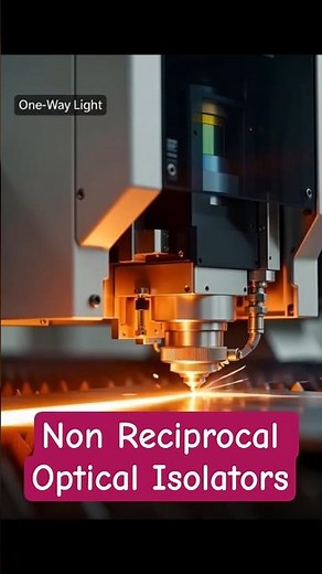 95 - Non reciprocal optical Isolators - Modern and future applications
