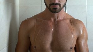 Handsome Athletic Man Taking Shower Relaxing Stock Footage Video (100% Royalty-free) 1017100369 | Shutterstock