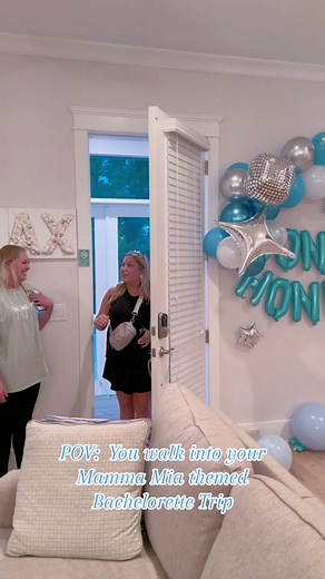 Mamma Mia Themed Bachelorette Trip Celebration