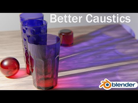 How To Make Better Caustics / Blender Caustic Tutorial