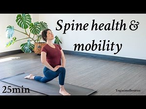 Yoga for spine health & mobility | 25min practice | energise & relax