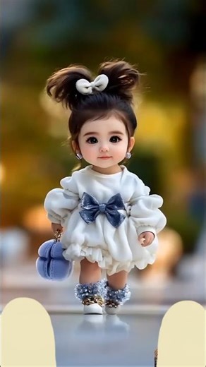 👑 Children's Runway Looks 🌈 #ytshorts #aibabayfashionshow