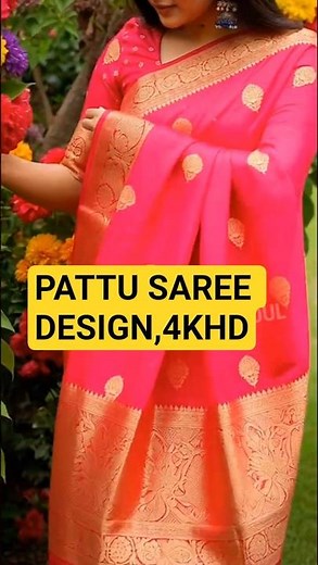 TRENDING FAREWELL ❤️✨Red Pattu Saree 2025 💫| 4KUltraHD | ஃபேர்வெல் ரெட் பட்டு #TrendingSaree2025