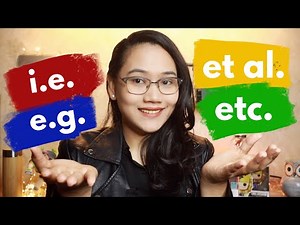 e.g., i.e., et al., etc. (Latin abbreviations) - English Grammar | CSE and UPCAT Review