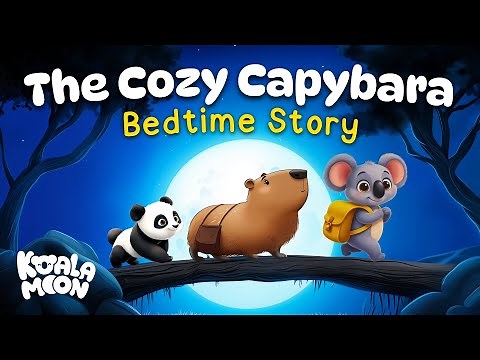 Koko & The Cozy Capybara 🐨💤 Calming Bedtime Story to Help Kids Fall Asleep