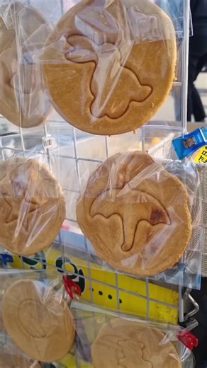 Did you know the dalgona candy make famous in Squid Game is a popular street food snack in South Korea? #squidgame #SouthKorea #korea #travel #fyp