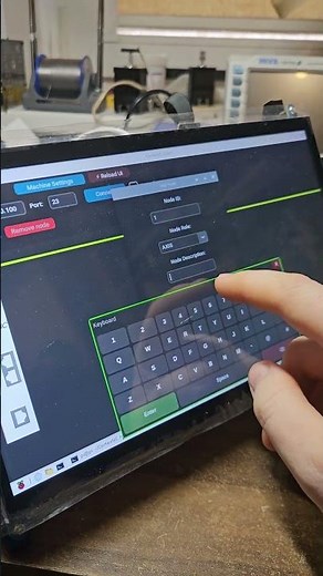 Control panel for my DIY CAN based CNC controller, still work in progress