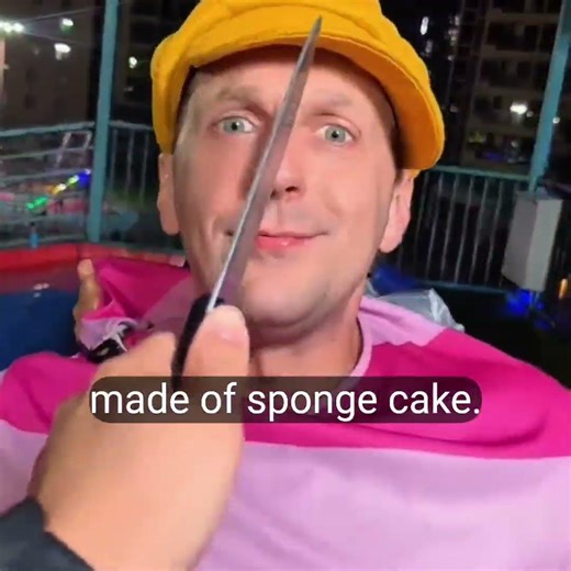 EVERYTHING IS CAKE?! 🍰 (The Giant Giraffe Prank)