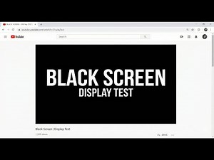 Full Black Screen (1 Hour) | OLED & LCD Black Level Test & Backlight Test | 4K