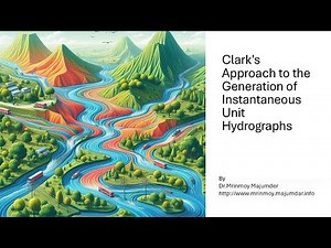 Beginners Guide to Clark Instantaneous Unit Hydrograph(IUH)
