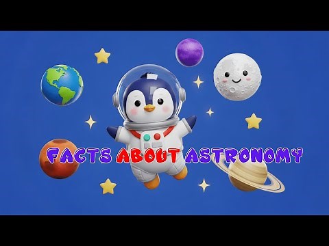 Top Astronomy Facts for Kids 🌍🚀 | Learn Planets & Space | 3D Animated Science Video