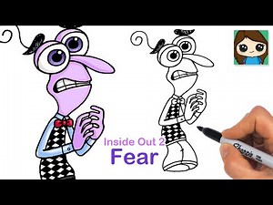 How to Draw Fear | Inside Out 2 (New)