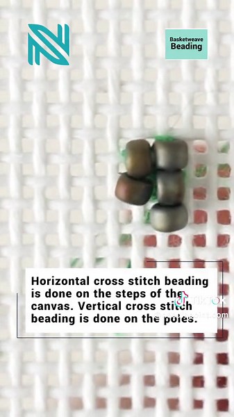 It's New Stitch Sunday! It's time to take a stab at beading and learn Basketweave Beading 🤩 . . . #needlepoint #stitching #needlepointdotcom #needlepointersofinstagram #ndlpt #stitch #diy #stitchersofinstagram #needlepointkits #crafters #needlepointforfun #stressrelief #crossstitch #crochet #embroidery #artsandcrafts #grandmillennial #needlepointnation #needlepointstitches #needlepointforfun #hobby #craft