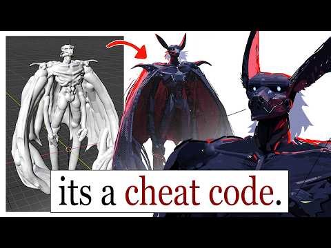 my new method for speedrunning character design