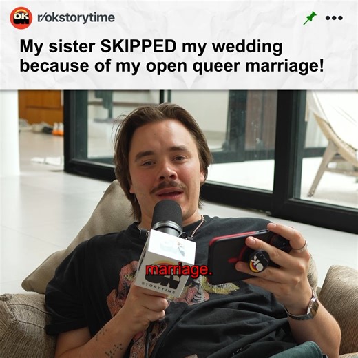 My sister skipped my wedding because of my open queer marriage! | OKOP Show