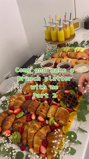 Making a Brunch Platter for Wedding Morning | Part 2
