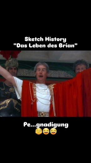 Einfache Menschen haben einen einfachen Humor. Umso größer die Belustigung über eine Person in einem hohen öffentlichen Amt, die einen frappierenden Sprachfehler hat. Tja, wenn es sonst nichts zu lachen gibt...erfährt auch P...ontius P...ilatus 🫣😂😂 #montypython #humor #lustig #comedy #klassiker #ostern | Hans Albert Koehle