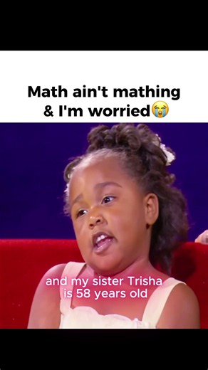 I hope she’s just unaware of their actual ages 😭