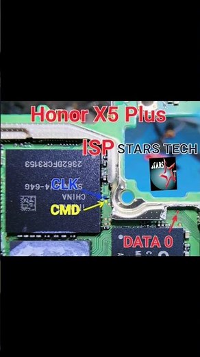 WOD-LX2 , HONOR X5 PLUS ISP POINT, TEST POINT