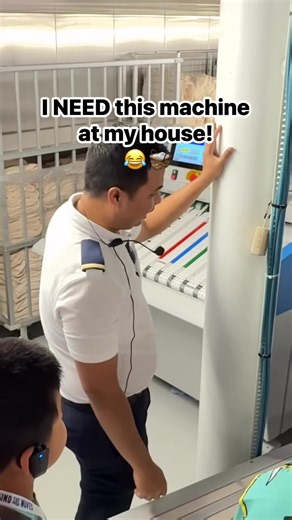 Ever wonder how cruise ships keep thousands of towels ready for guests? 🚢🧺 During a Behind the Scenes tour on Icon of the Seas, I got a look at the incredible laundry operation! Now THIS is a machine I could use at home! 😂 Follow GoGo with JoJo 🤗 for more cruise discoveries! #IconOfTheSeas #CruiseLife #BehindTheScenes #RoyalCaribbean #CruiseShip