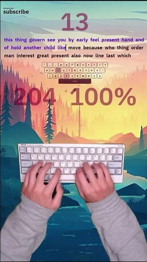 Typing 200 WPM with the BEST sounding keyboard! [HHKB Typing noises]